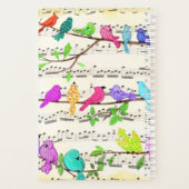 カラフルミュージカルバードプランナー プランナー手帳 (裏面)