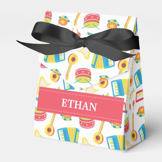 カラフルミュージカル楽器パタ子供へーン フェイバーボックス (正面サイド)