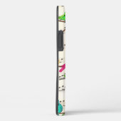 カラフルミュージカル鳥iPhoneケース Case-Mate iPhoneケース (裏面 / 右)