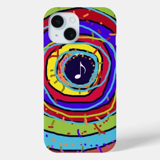 カラフルミュージカル Case-Mate iPhoneケース (裏面)