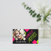 カラフルメイクモダンアーティスト 名刺 (スタンド正面)