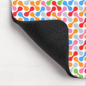 カラフルメタボールパター数々のン マウスパッド (コーナー)