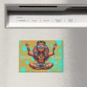 カラフルメヒッピーのシックなメアリー・ジェーン・マグネット マグネット (インサイチュ (食洗機))