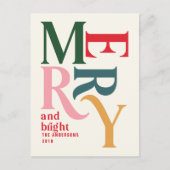 カラフルメリーヴィンテージ発表 シーズンポストカード (正面)