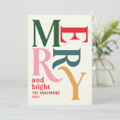 カラフルメリーヴィンテージ 案内状 (スタンド正面)