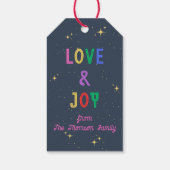 カラフルメリーBright Navy ギフトタグ (裏面)