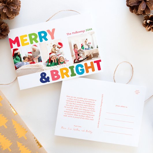 カラフルメリーBright Year in Review 3 Photo シーズンポストカード