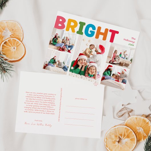 カラフルメリーBright Year in Review 5 Photo シーズンポストカード