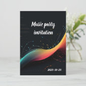 カラフルメロディー 招待状 (スタンド正面)