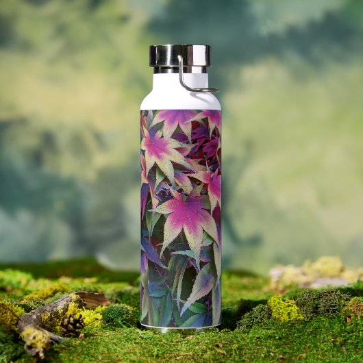 カラフルメ日本のデ葉フローラ ウォーターボトル (アウトドア)