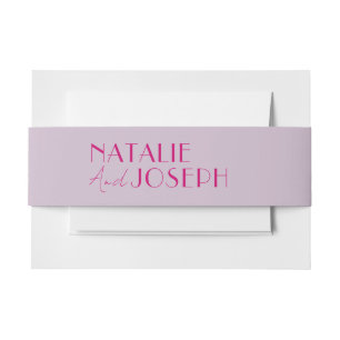 カラフルモダンはっきりした結婚ユニークお洒落世の中 招待状ベリーバンド