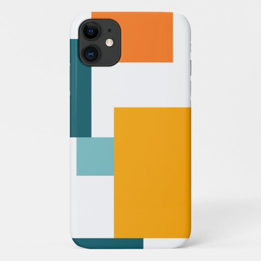 カラフルモダンよくはしゃぐ角 Case-Mate iPhoneケース (裏面)