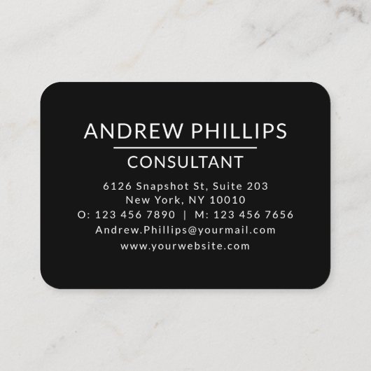 カラフルモダンカスタム月宇宙街並み 名刺 (裏面)