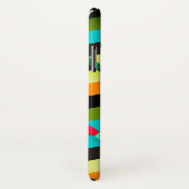 カラフルモダンストライプ抽象芸術 Case-Mate iPhoneケース (裏面/右)