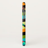 カラフルモダンストライプ抽象芸術 Case-Mate iPhoneケース (裏面/左)