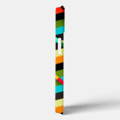 カラフルモダンストライプ抽象芸術 Case-Mate iPhoneケース (裏面 / 右)