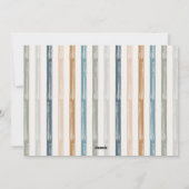 カラフルモダンタイポグラフィハッピーホリデー シーズンカード (裏面)