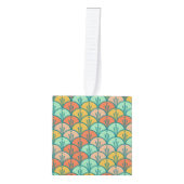 カラフルモダントレンディー キューブオーナメント (正面)