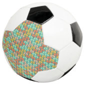 カラフルモダントレンディー サッカーボール (3/4)