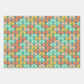 カラフルモダントレンディー ラッピングペーパーシート (正面2)