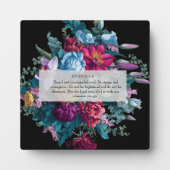 カラフルモダンフローラ フォトプラーク (正面)