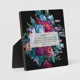 カラフルモダンフローラ フォトプラーク