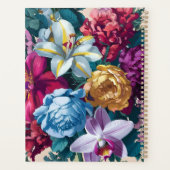 カラフルモダンフローラ プランナー手帳 (裏面)