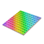 カラフルモダンモザイク模様 タイル (側面)