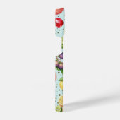 カラフルモダンヴィンテージ iPhoneケース (右側面)