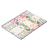 カラフルモダン大理石 ノートブック (左側)