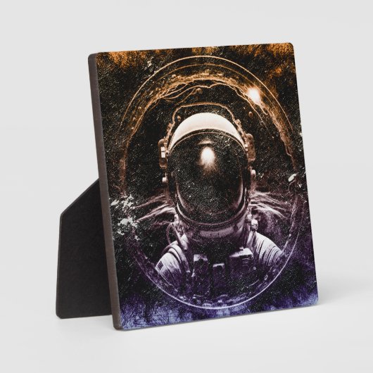 カラフルモダン宇宙 フォトプラーク (正面)