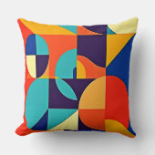 カラフルモダン形状 クッション (正面)