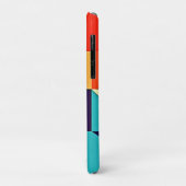 カラフルモダン形状 Case-Mate iPhoneケース (裏面/左)