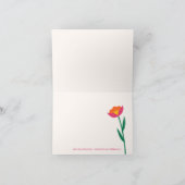 カラフルモダン感謝していより サンキューカード (内部)