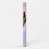 カラフルモダン抽象芸術名前をカスタムする Case-Mate iPhoneケース (裏面/右)