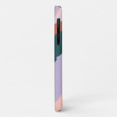 カラフルモダン抽象芸術名前をカスタムする Case-Mate iPhoneケース (裏面/左)