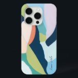 カラフルモダン抽象芸術名前をカスタムする iPhone 15 PROケース<br><div class="desc">こ保護のカラフルはユニーク携帯に。このデザインは私の手で抽象芸術絵を描アートを特徴としている。名前を使用して文字をパーソナライズできる。私の店(ByEunmee)のすべての芸術は私の手絵を描にある。© Eun Mi Kim © Eunmee Studio</div>
