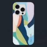 カラフルモダン抽象芸術名前をカスタムする iPhone 15 PROケース<br><div class="desc">こ保護のカラフルはユニーク携帯に。このデザインは私の手で抽象芸術絵を描アートを特徴としている。名前を使用して文字をパーソナライズできる。私の店(ByEunmee)のすべての芸術は私の手絵を描にある。© Eun Mi Kim © Eunmee Studio</div>