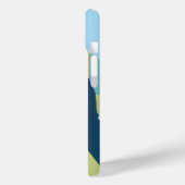 カラフルモダン抽象芸術名前をカスタムする Case-Mate iPhoneケース (裏面 / 左)