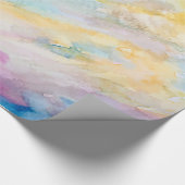 カラフルモダン抽象芸術絵画ー ラッピングペーパー (角)