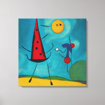 カラフルモダン抽象芸術