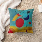 カラフルモダン抽象芸術 クッション (ブランケット)