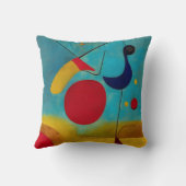 カラフルモダン抽象芸術 クッション (裏面)