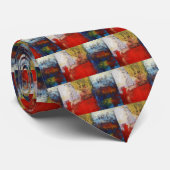 カラフルモダン抽象芸術 ネクタイ (ロール)