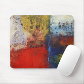 カラフルモダン抽象芸術 マウスパッド (マウス)