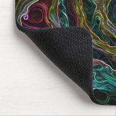 カラフルモダン抽象芸術 マウスパッド (コーナー)