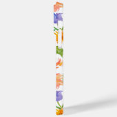 カラフルモダン水フローラパーソナライズされた Case-Mate iPhoneケース (裏面 / 左)