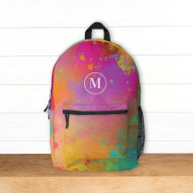 カラフルモダン絵を描画水彩画