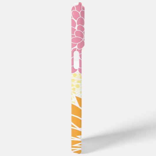 カラフルモダン花模様 Case-Mate iPhoneケース (裏面 / 右)