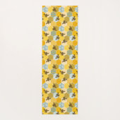 カラフルモダン蜂蜜自然 ヨガマット (裏面)